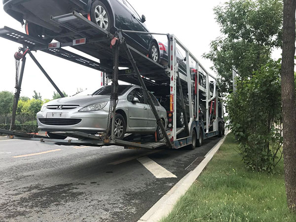 五一我決定把愛車托運回老家